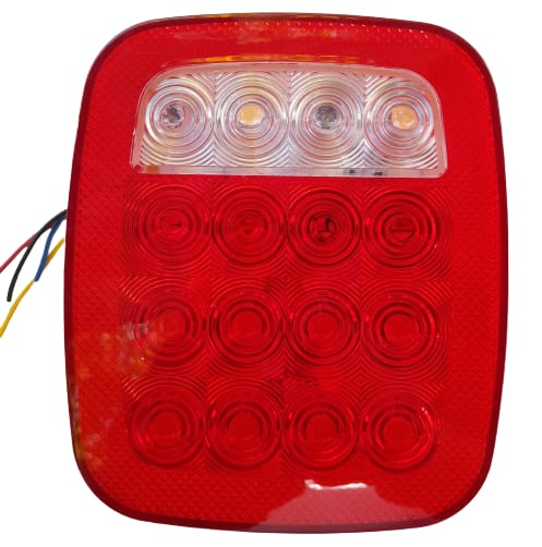 Plafon 16 Led tipo JEEP, fijo y stop estrobos , reversa luz blanca.