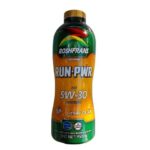Aceite RUN – PWR SAE 5W-30 multigrado, botella 950ml.
